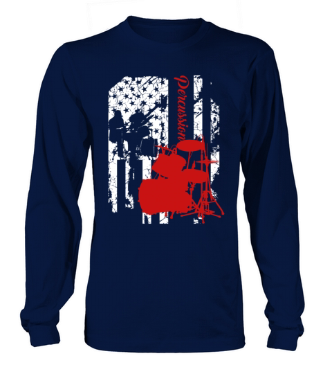 Percussion Flag Shirt Women's Long Sleeve