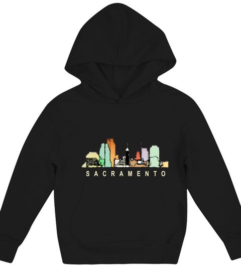 Sacramento California Kids Hoodie