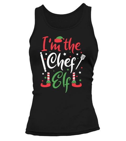 Xmas elf Chef Women's Tank Top