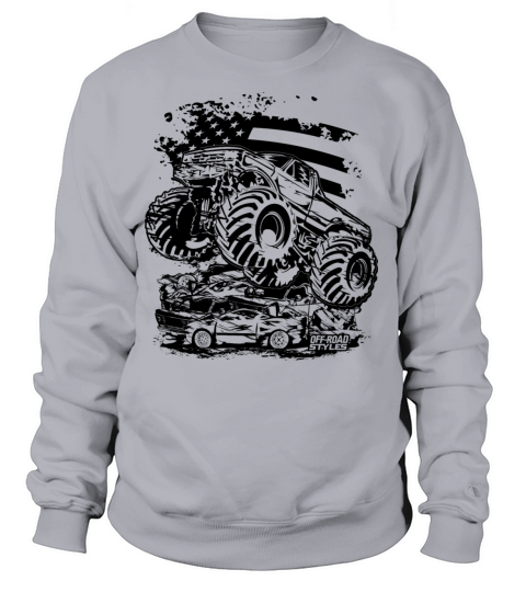Monster Truck USA Women's Sweatshirt