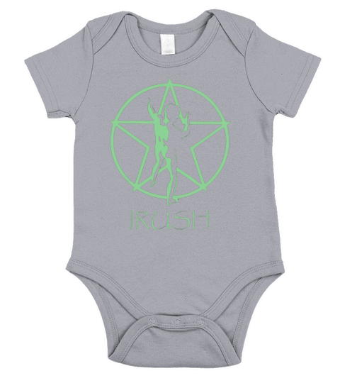 Rush Starman Irush  Graphic Short Sleeve Baby One-Piece