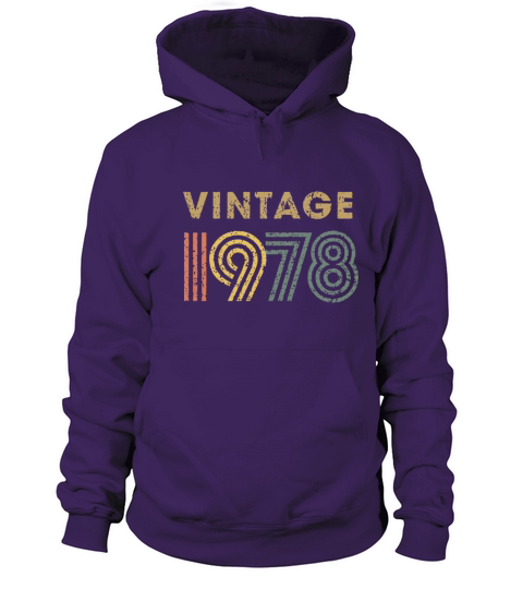 vintage 1978 grandpa Women's Hoodie