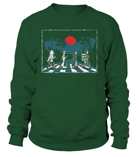 Demon Slayer Abbey Road Tanjiro Nezuko Zenitsu Inosuke Sweatshirt Unisex