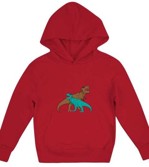 T-REX - Rex Thyrannosaurus Kids Hoodie