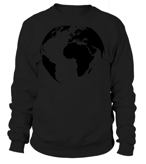 world globe europe Women's Sweatshirt