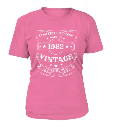 Limited Edition Made In 1982 Vintage Birthday Gift Women's T-Shirt