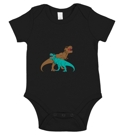 T-REX - Rex Thyrannosaurus Short Sleeve Baby One-Piece