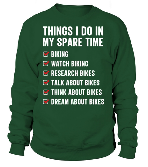 Bicycle Bike Cycling Biker Cyclist Women's Sweatshirt