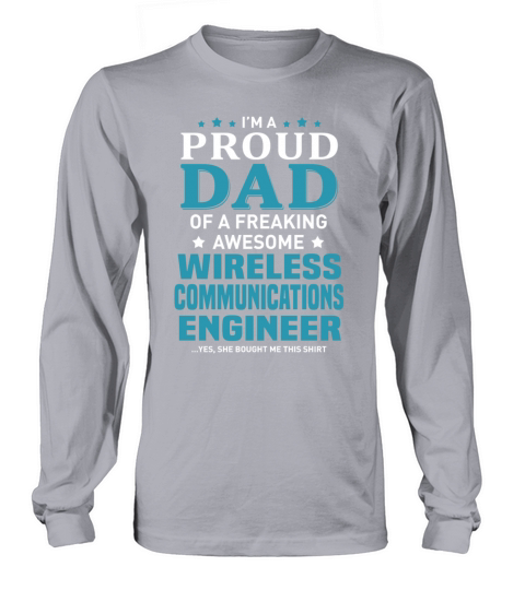 Wireless Communications Engineer Men's Long Sleeve