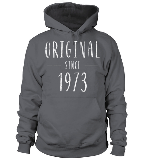 Original since 1973 distressed - Born in 1973 Women's Hoodie