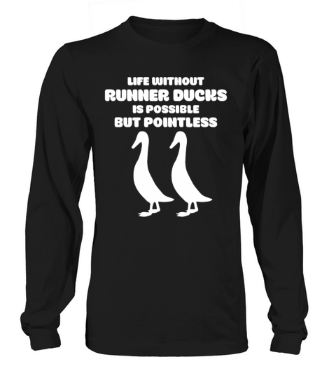 Runner ducks duck owner gift poultry Men's Long Sleeve