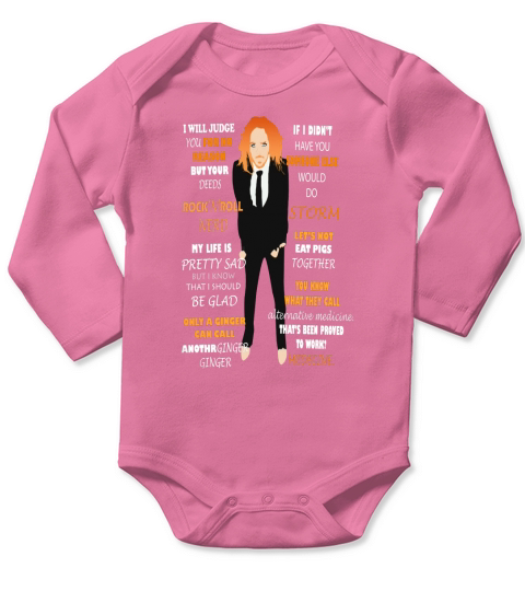 tim minchin quotes Long Sleeve Baby One-Piece