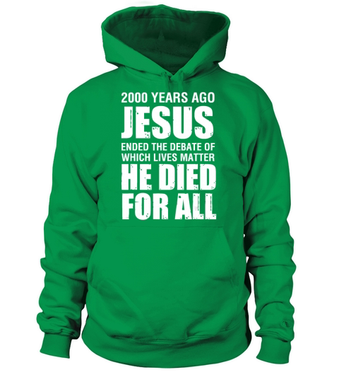 2000 Yrs Ago Jesus Ended The Debate of Which Women's Hoodie