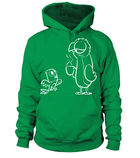 Morning Little Parrot Morning Person Gift Women's Hoodie