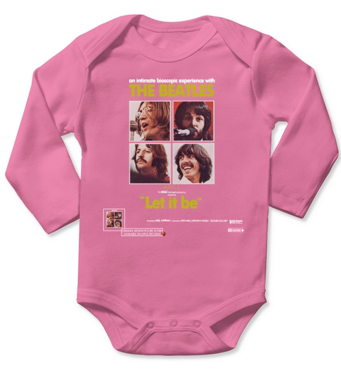 The Beatles Album Long Sleeve Baby One-Piece