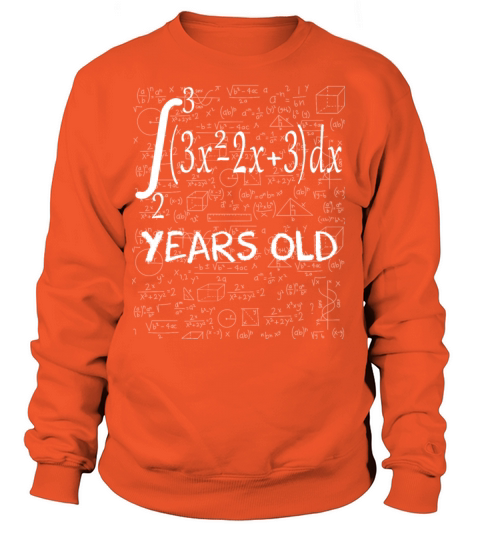 Funny Math Geek Integral Calculus 17th Birthday 17 Women's Sweatshirt