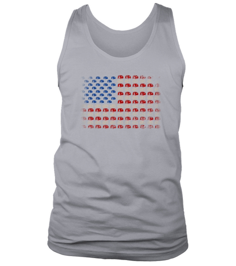 American Flag RV Camper Patriotic Camping Men's Tank Top