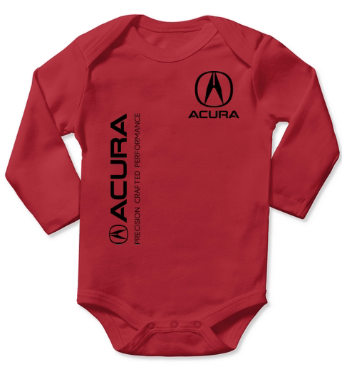Acura Race Acura Racing Long Sleeve Baby One-Piece