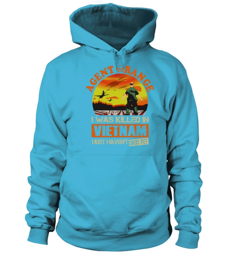 Agent Orange I Was Killed In Vietnam Men's Hoodie