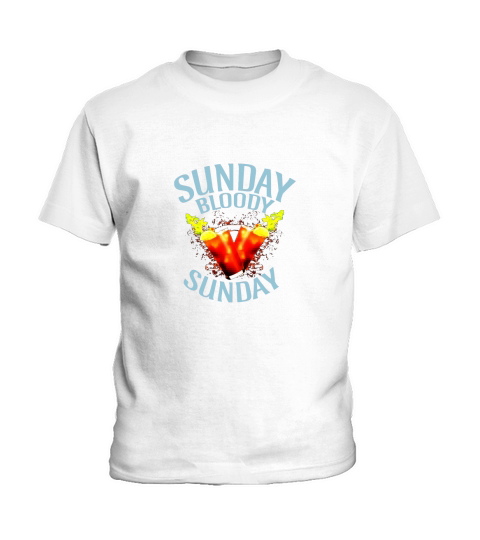 Bloody Mary Sunday Funny Drinking Kids T-Shirt