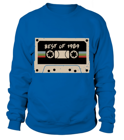 best of 1989 vintage colors grandma Men's Sweatshirt