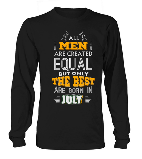 All Men Are Created Equal But Only The Best Are Bo Women's Long Sleeve