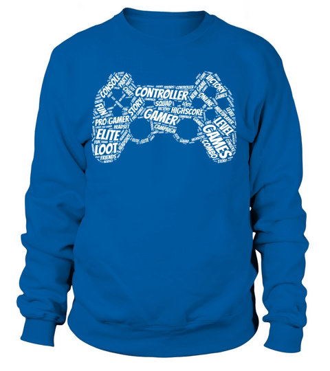 game controller wordart Women's Sweatshirt