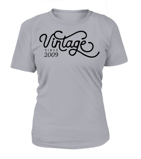 Vintage Since 2009 Birthday Gift Women's T-Shirt