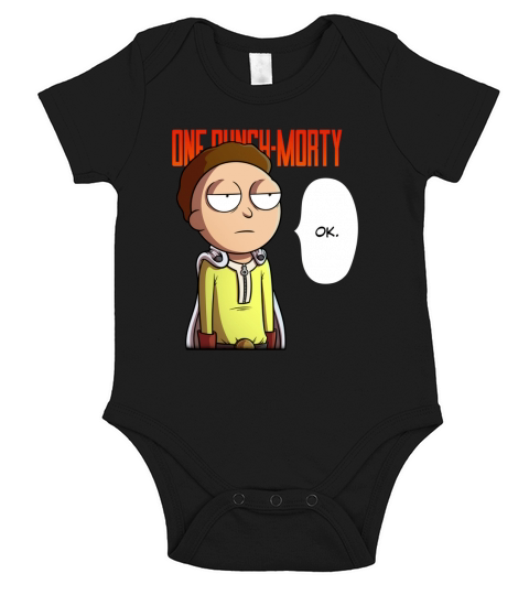 ONE PUNCH MORTY T SHIRT Short Sleeve Baby One-Piece