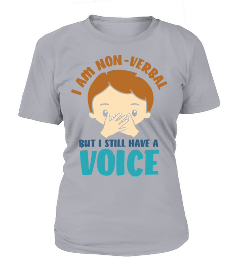 autism autistic awareness Non Verbal Women's T-Shirt