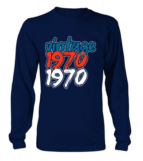 Vintage 1970 Men's Long Sleeve