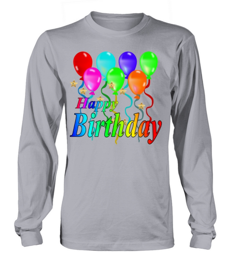 Happy Birthday Women's Long Sleeve