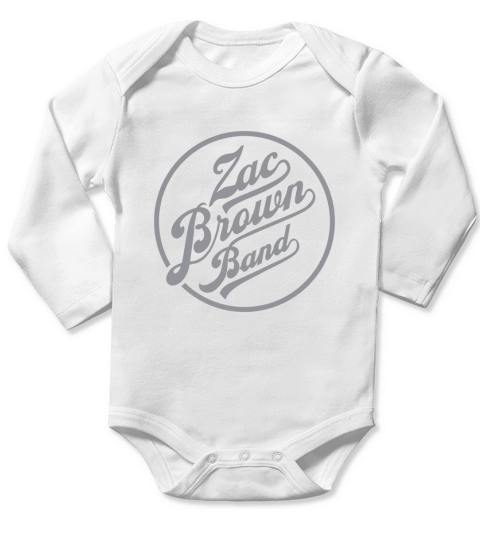 Zac Brown Band Original Logo Long Sleeve Baby One-Piece