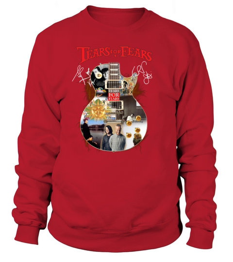 Tears for Fears guitar signatures shirt Women's Sweatshirt