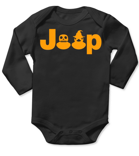 Duck Duck Jeep Halloween Long Sleeve Baby One-Piece