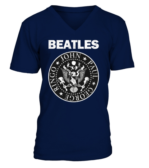 Beatles John Paul Ceorge Ringo V-Neck T-shirt