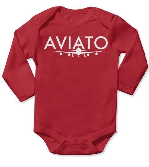 AVIATO T-SHIRT  SILICON VALLEY Long Sleeve Baby One-Piece