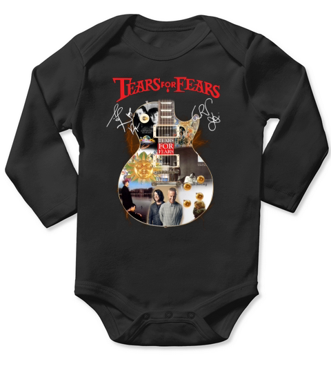 Tears for Fears guitar signatures shirt Long Sleeve Baby One-Piece