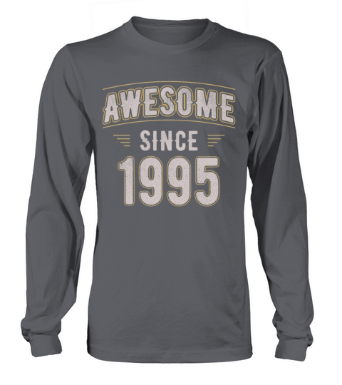 Awesome Since 1995 Vintage Birthday Women's Long Sleeve