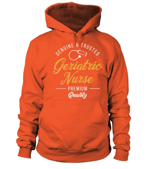 Perfect Geriatric Nurse Design Quote Genuine and T Women's Hoodie