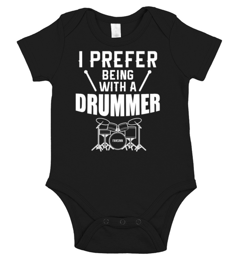 Drummer percussion music drum singing Short Sleeve Baby One-Piece