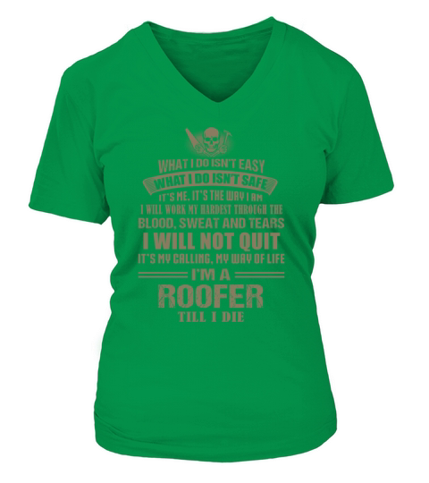 roofers V-neck T-Shirt Woman