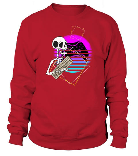 Gaming Skeleton Gamer Slave Men's Sweatshirt