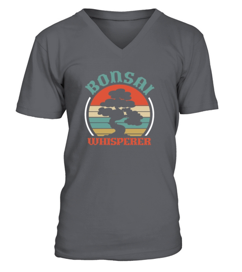 Bonsai Whisperer Retro Vintage Men's V-Neck T-shirt