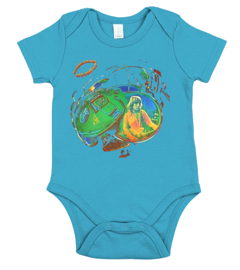 Ten Years After Rock n Roll Music to the World Short Sleeve Baby One-Piece