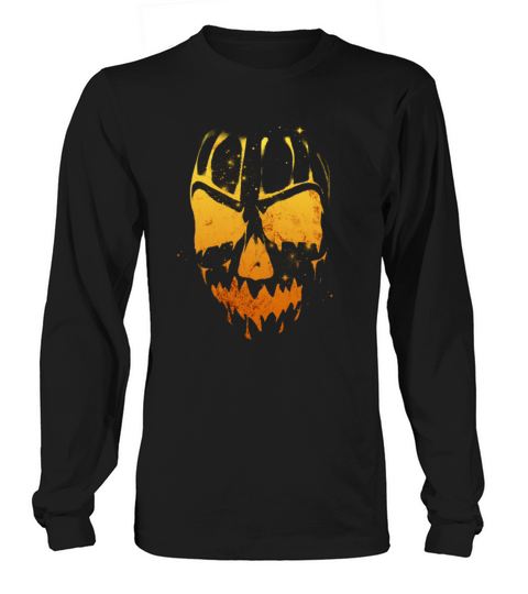 Halloween Scary Pumpkin Face Costume Women's Long Sleeve