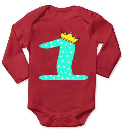 Birthday Child 1st Birthday Long Sleeve Baby One-Piece