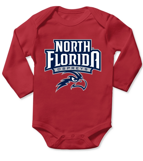 University of North Florida Long Sleeve Baby One-Piece