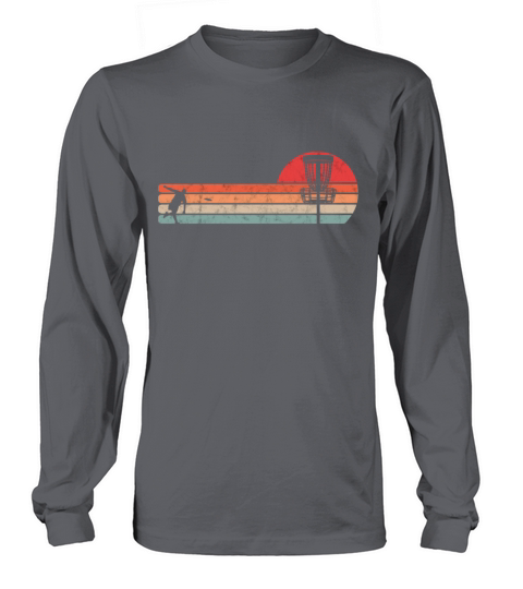 Discgolf Player Disk Golf Vintage Women's Long Sleeve