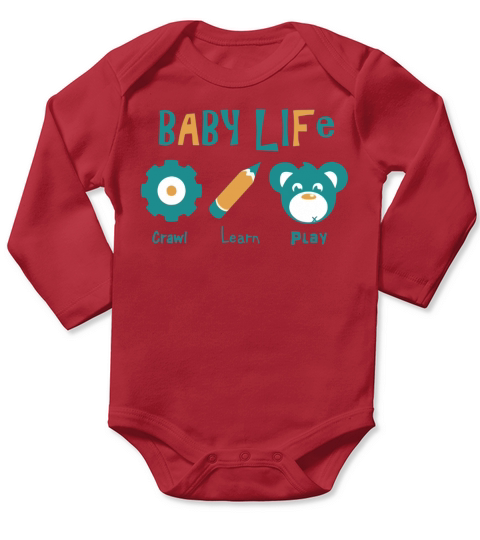 Baby Life Long Sleeve Baby One-Piece
